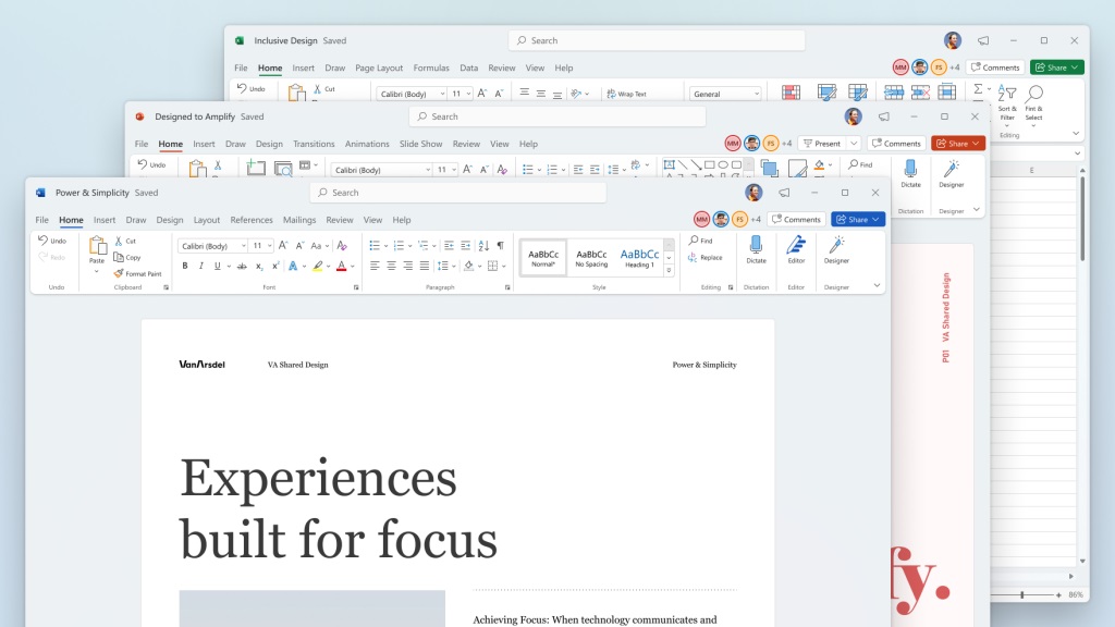 Microsoft Brings Windows 11 Design Changes to Office Apps WinBuzzer