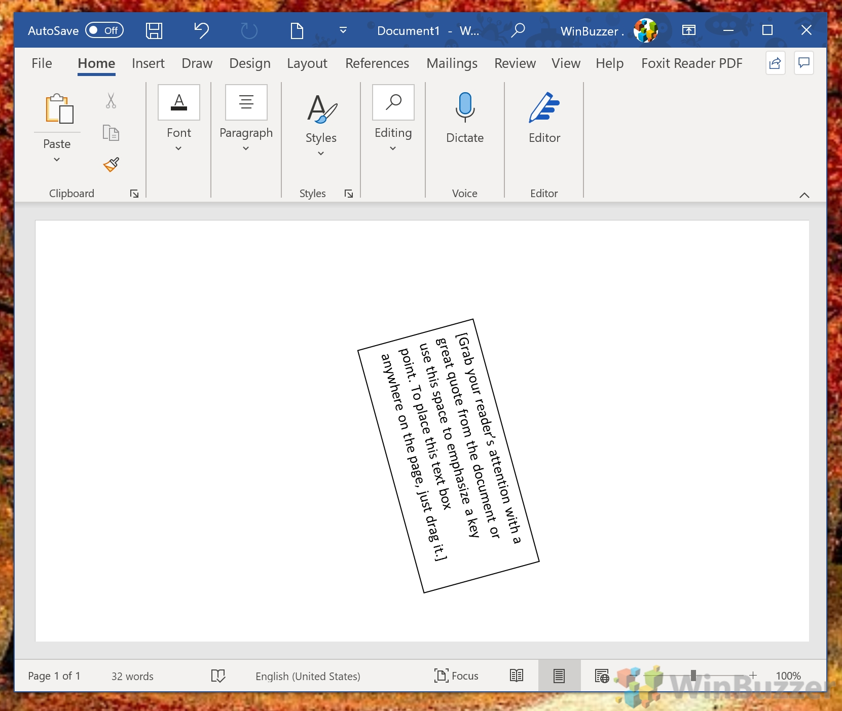 How to Flip Text or Rotate Text in Microsoft Word WinBuzzer