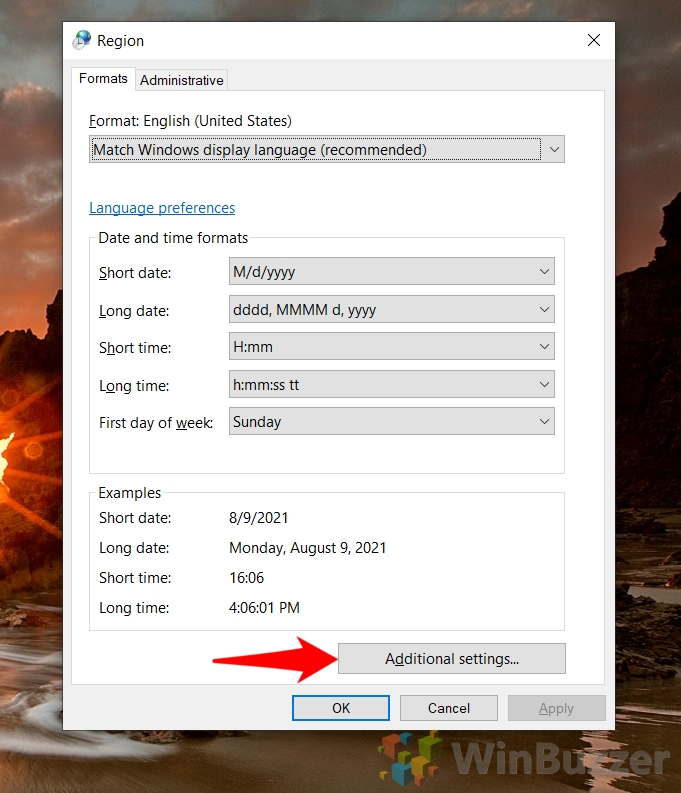 How To Change Date And Time Format In Windows 10 winbuzz