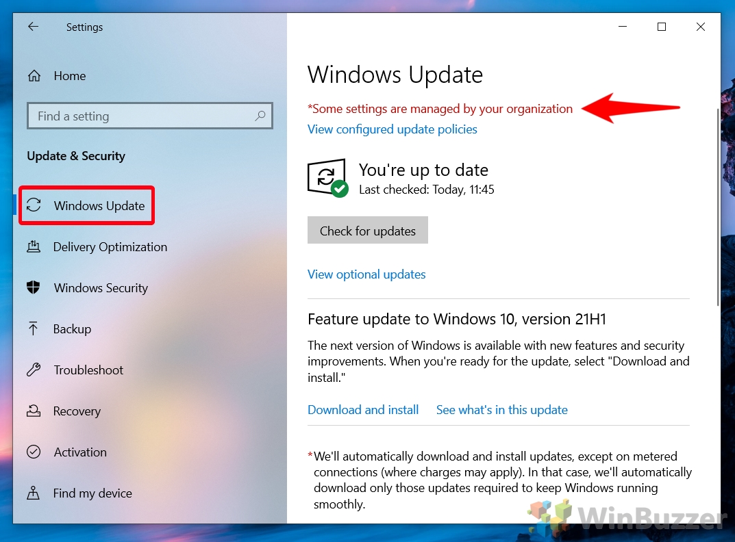 How to Stop Automatic Restart in Windows 10 after a Windows Update