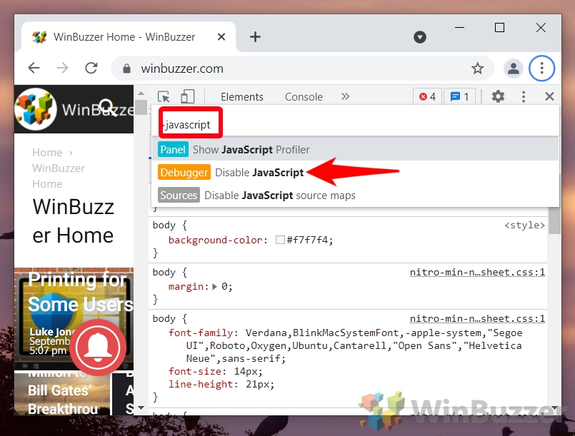 How to Disable or Enable Javascript in Chrome, Firefox, Microsoft Edge