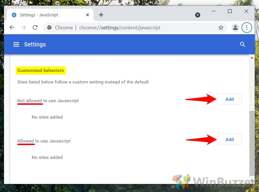 How to Disable or Enable Javascript in Chrome, Firefox, Microsoft Edge