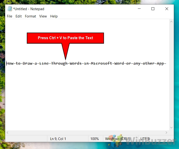 How to Strikethrough Text in Word (or Any Other App)