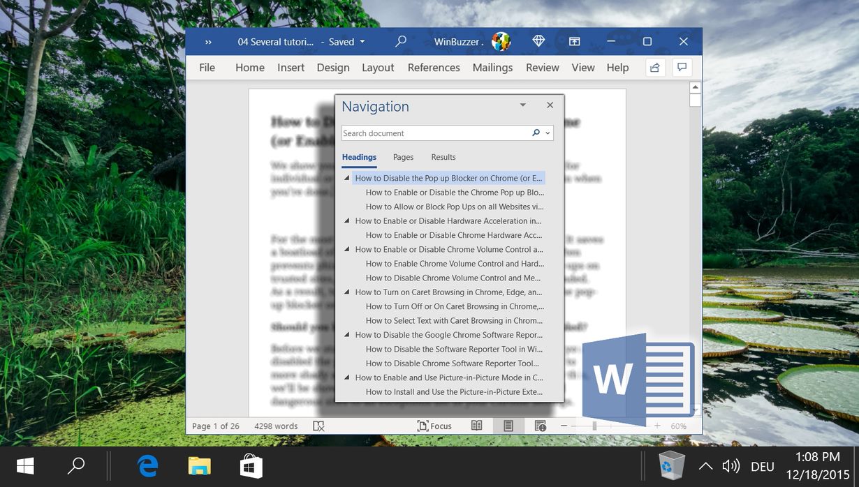How to Move and Rearrange Pages in Word
