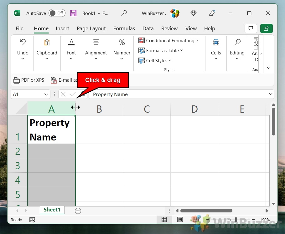 How to Wrap Text in Excel (Automatically and Manually) WinBuzzer