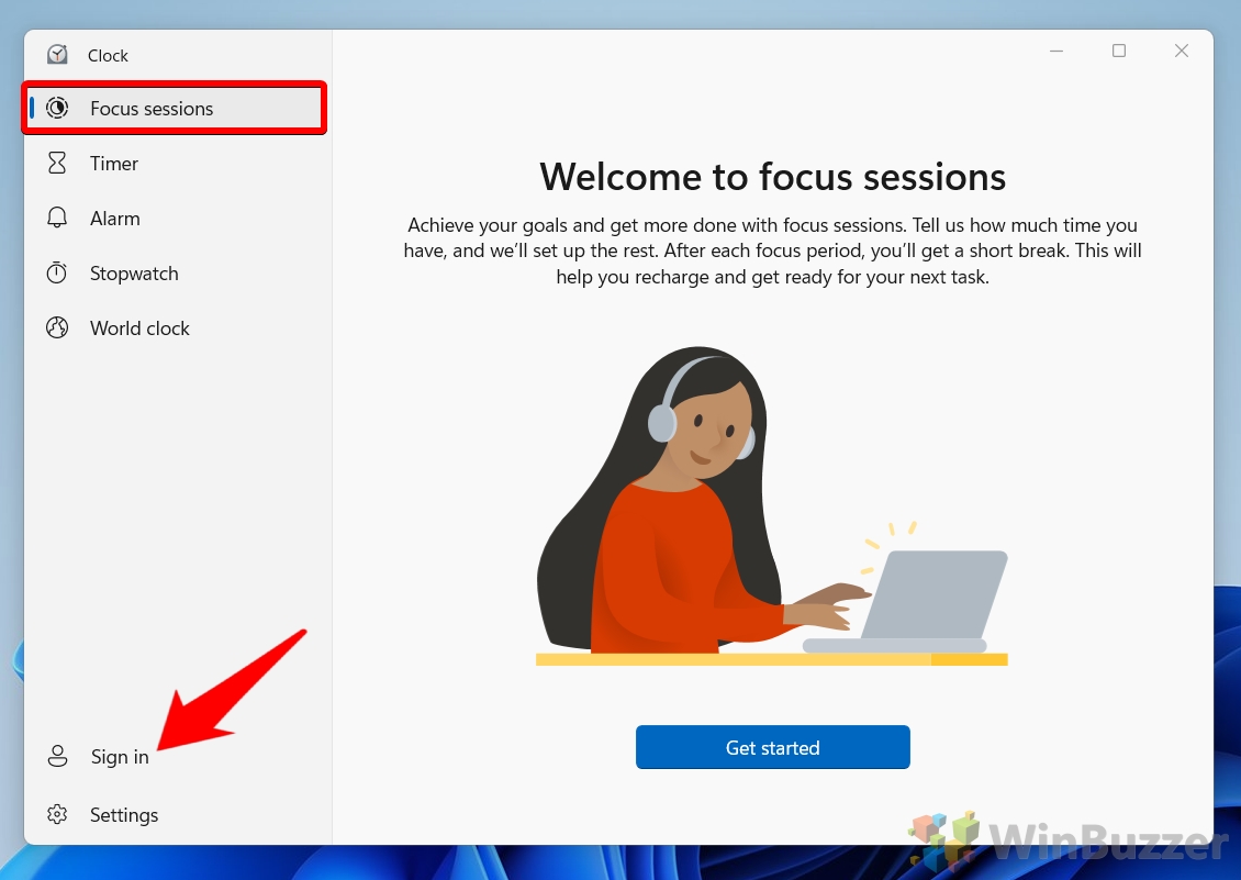 Windows 11 How To Use The Clock App With Integrated Pomodoro Timer
