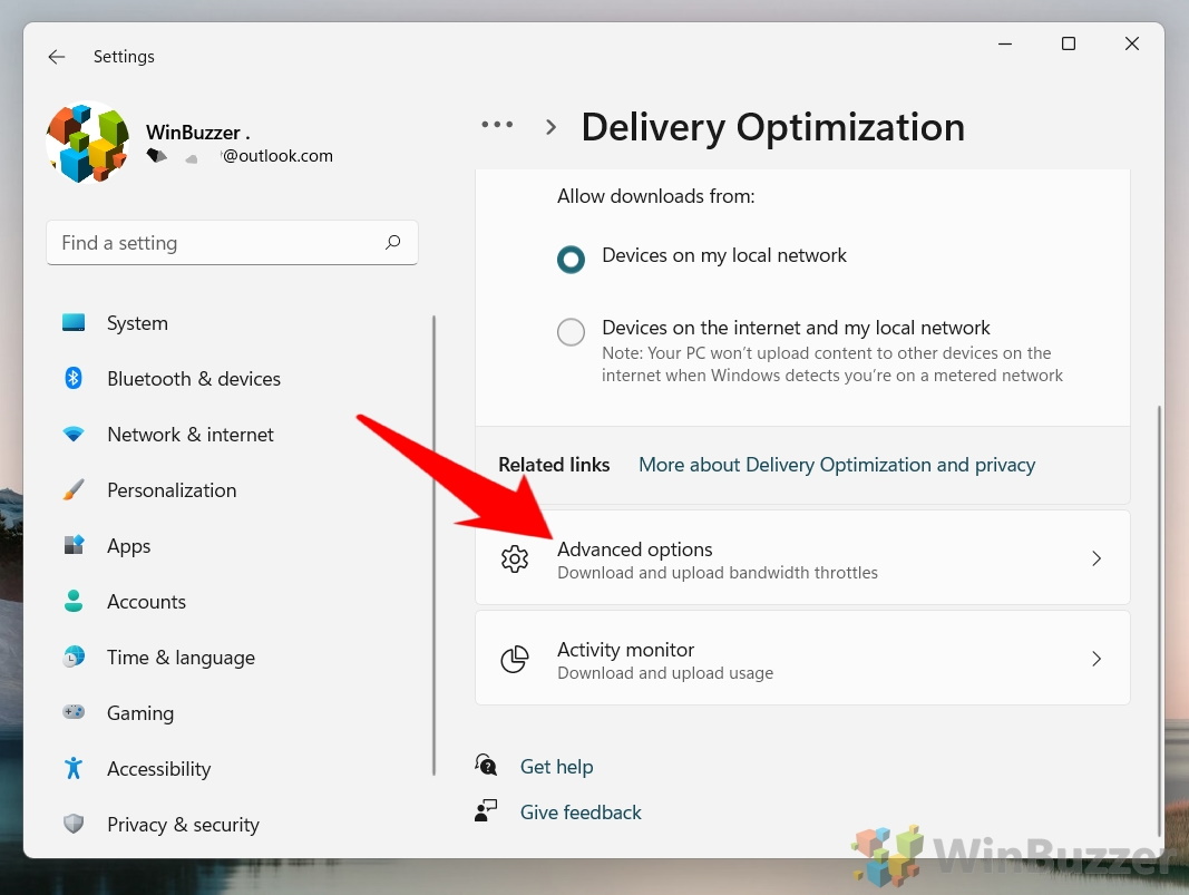 How to Increase Bandwidth on Windows via Delivery Optimization WinBuzzer