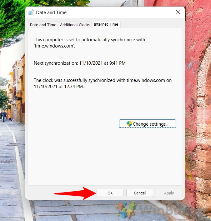 How To Sync Your Clock Time With An Time Server In Windows 11 winbuzzer