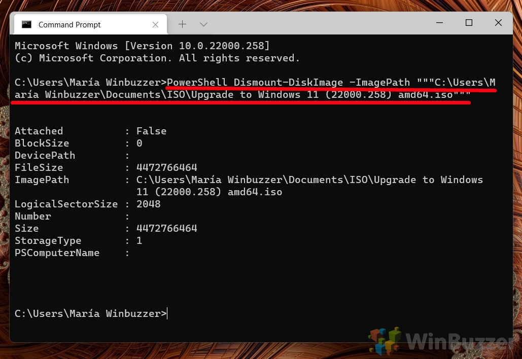 How To Mount Or Unmount Iso And Img Files In Windows 11 winbuzzer