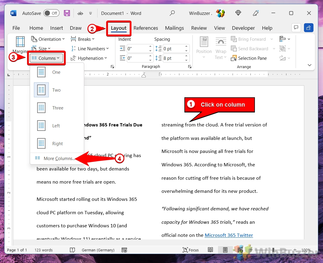 How To Insert A Vertical Or Horizontal Line In Word And Word Online