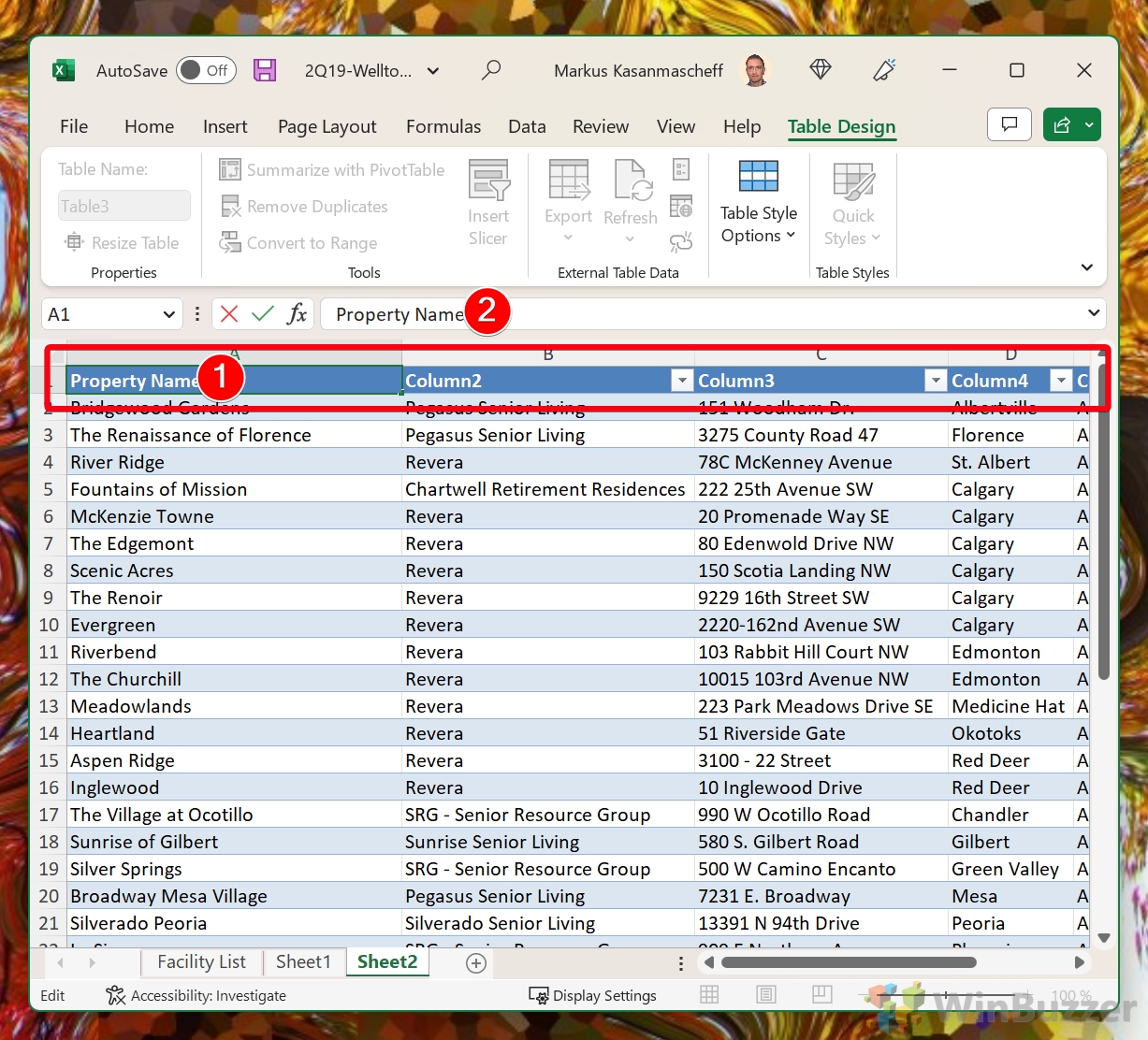 How to Structure Collected Data in Excel WinBuzzer