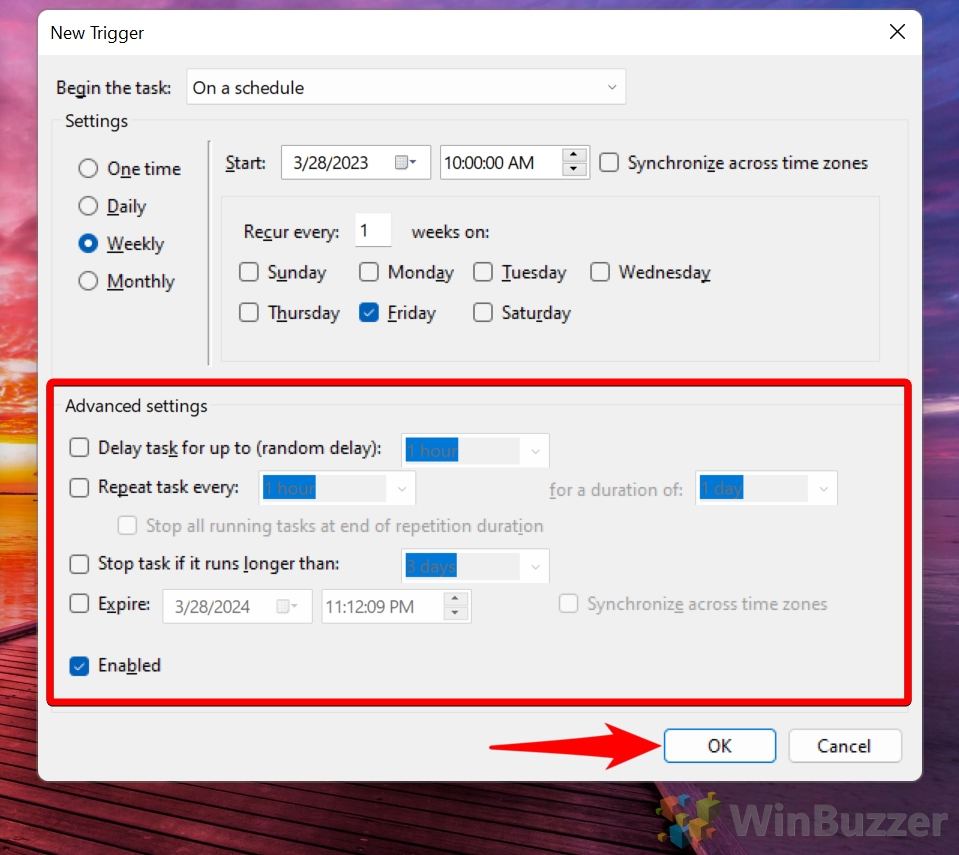 How to Create a Task in Task Scheduler in Windows 11 or Windows 10