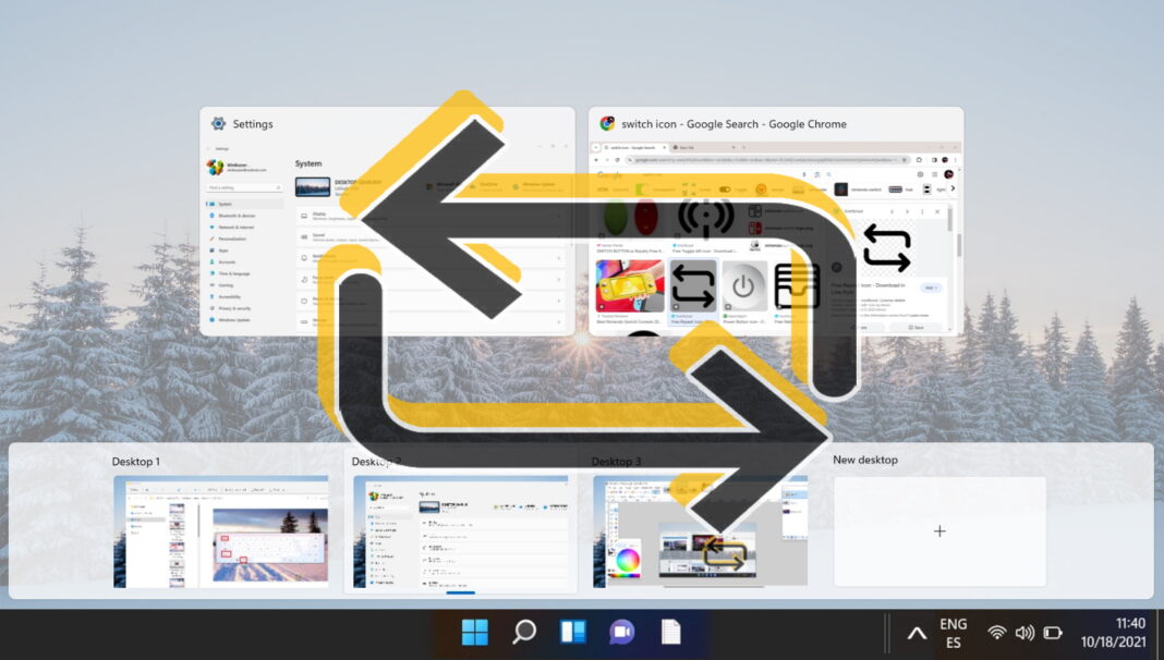 How to Switch between Open Windows in Windows 11 or Windows 10 - WinBuzzer