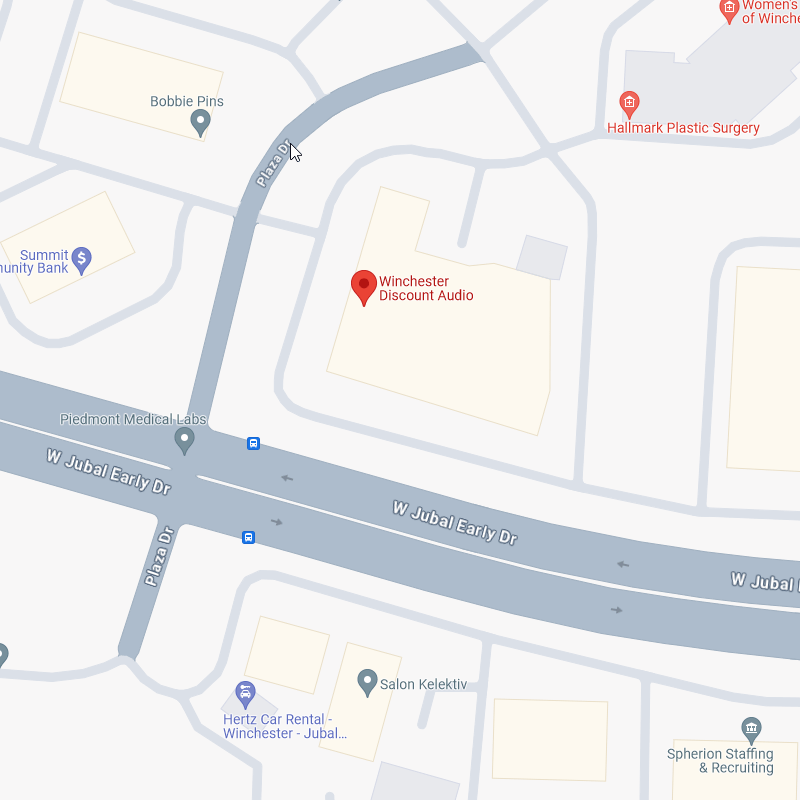 Winchester Discount Audio Serving the area since 1986