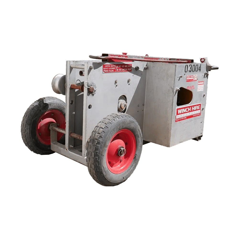 2 Tonne Diesel Capstan Winch Winch Hire Australia