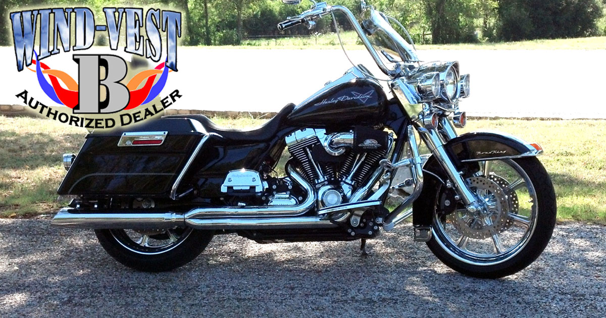 Harley Davidson Road King WindVest High Performance Motorcycle Windscreens