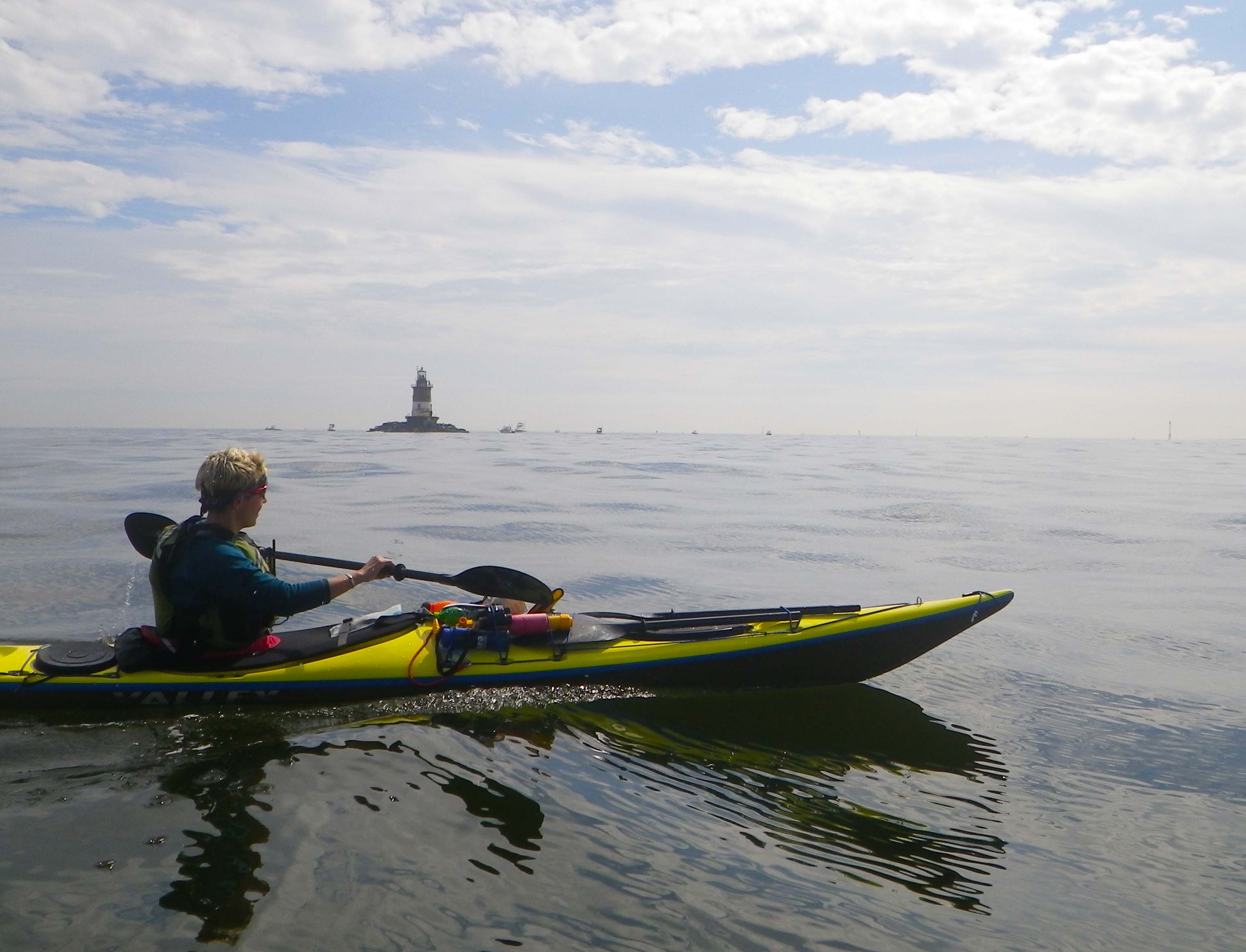 Kayak Trip Manhattan—Sandy Hook Wind Against Current