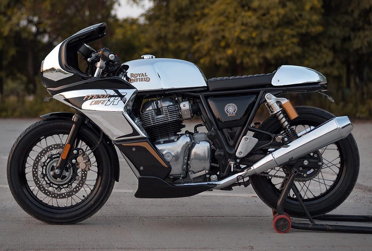 MK Designs Full Fairing Kit For Royal Enfield Motorcycles Wind Burned