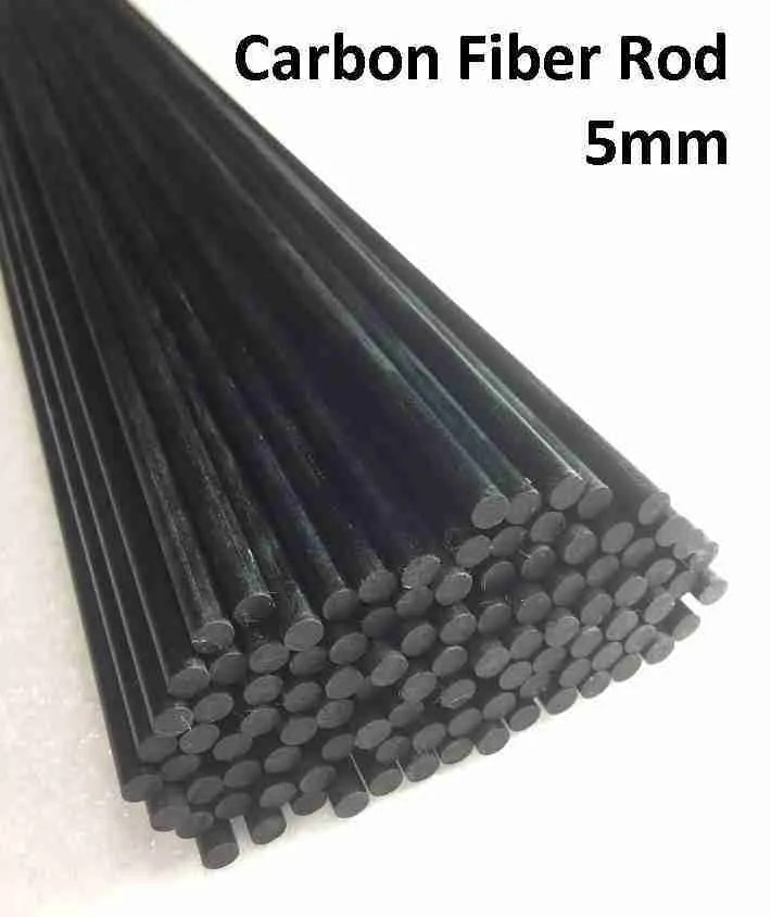 Carbon Fiber Rod 5mm x 1000mm WIND CATCHER RC