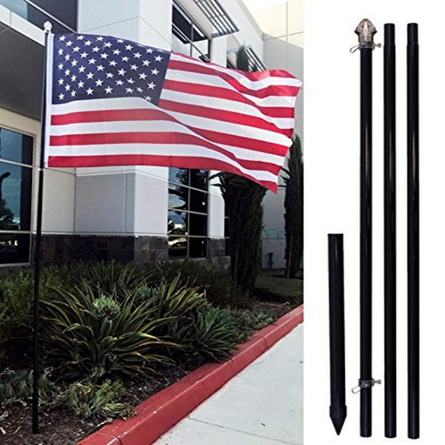 Top 5 Best Flag Poles [January 2024 Review] WindChimesGuide
