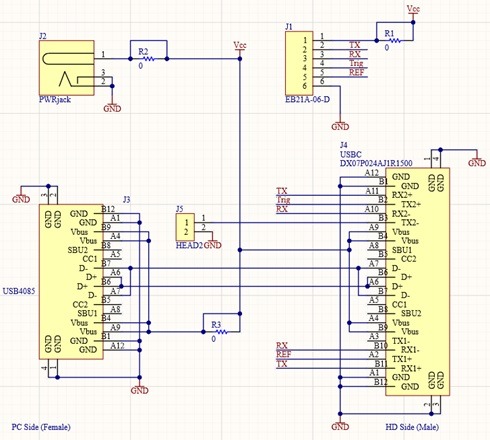 USBC Breakout Board - Windfreak Technologies, LLC