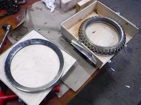 Drive Shaft and Bearing Installation - Wind Harvest