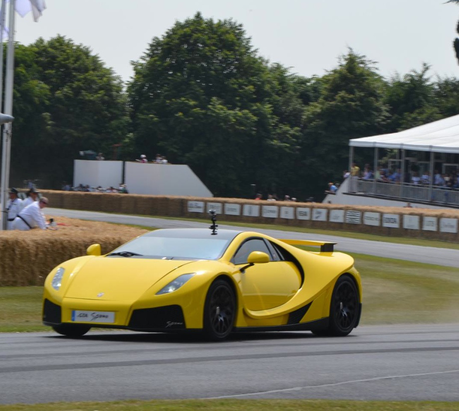 Captured: Spania GTA Spano Drives Goodwood - Winding Road Magazine