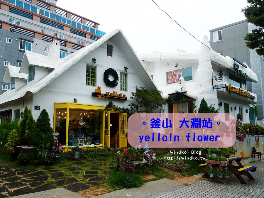 釜山遊記∥ 大淵站 像童話故事般美麗花店 yelloin flower – 圭賢《다시 만나는 날》MV拍攝場景