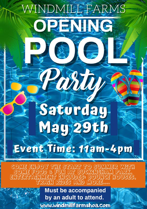 Windmill Farms, Homeowners Association, Forney, Texas, HOA, Events