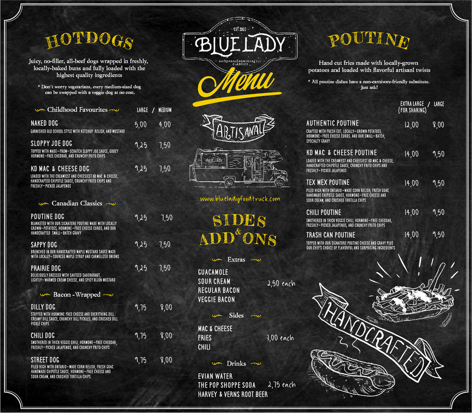 Blue Lady Food Truck Windmill Point Park