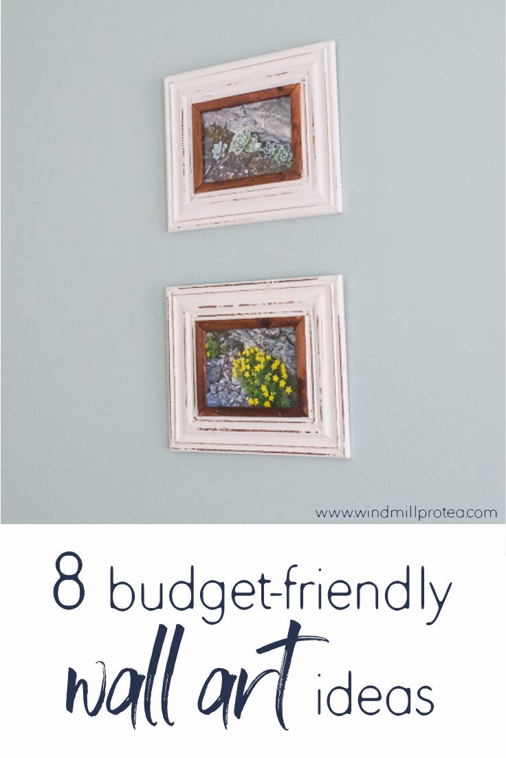 8 Impressive, budgetfriendly wall art Ideas Windmill & Protea