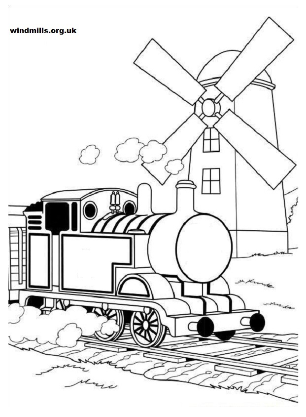 Farm Windmill Coloring Page Team Coloring