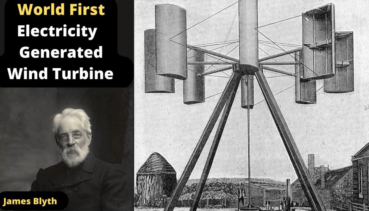 World First Electricity Generated Wind Turbine Windmills Tech