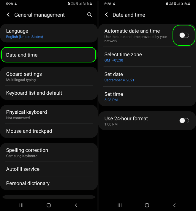How to Change Date and Time on Android Phone WinDOSPC