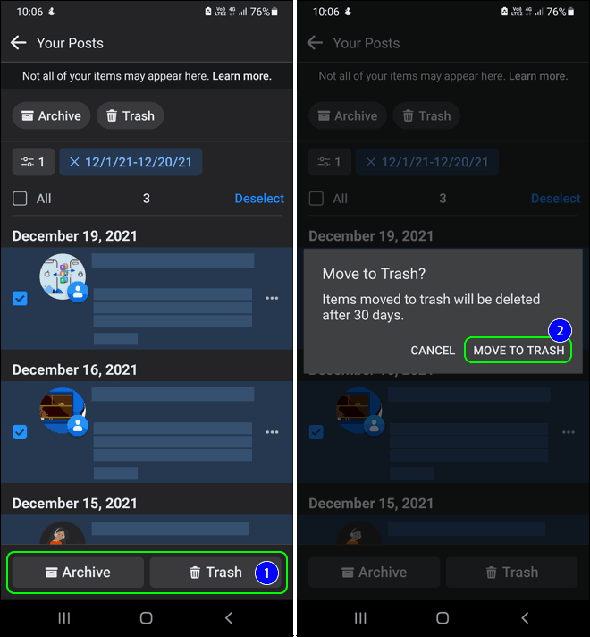 How to Bulk Delete Facebook Posts on Android and iOS WinDOSPC