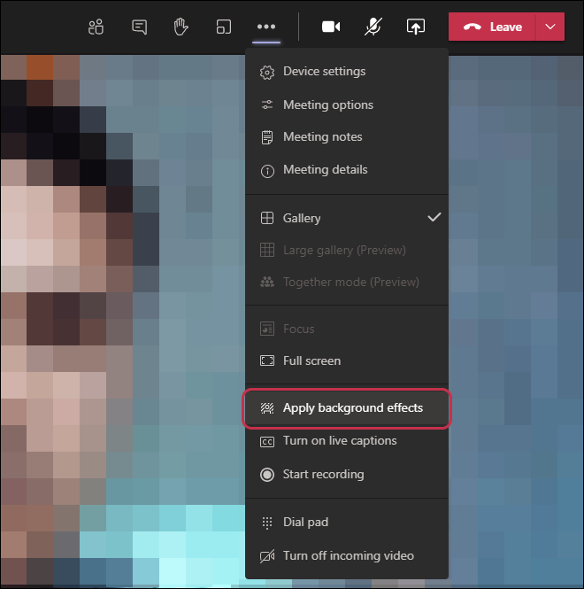 How to Change Background in Teams Video Call WinDOSPC