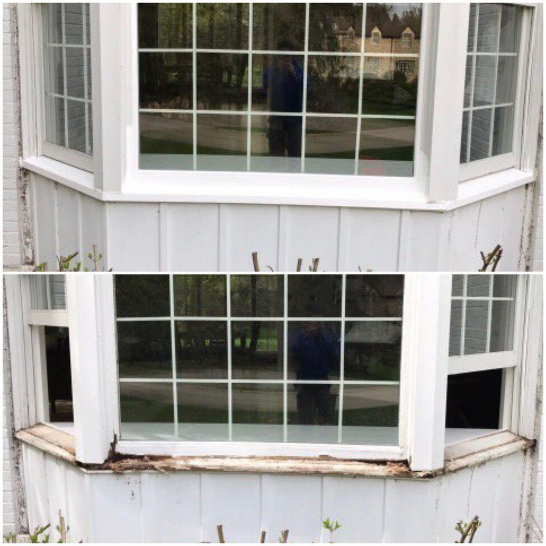 Rotted Window Repair in Columbus, OH Replace Rotted Window Sill & Frame