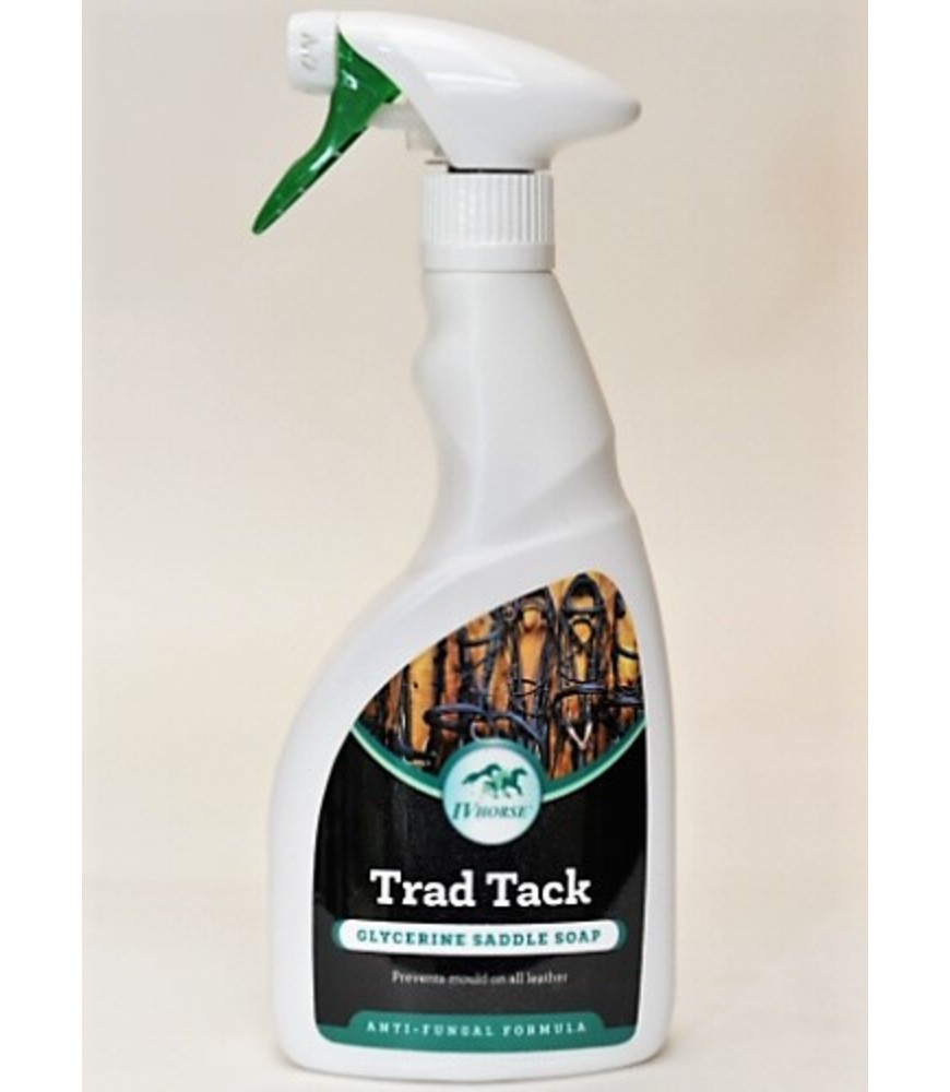 Trad Tack Tack & Leather Saddle Soap 500ml Spray Windowbox Limited