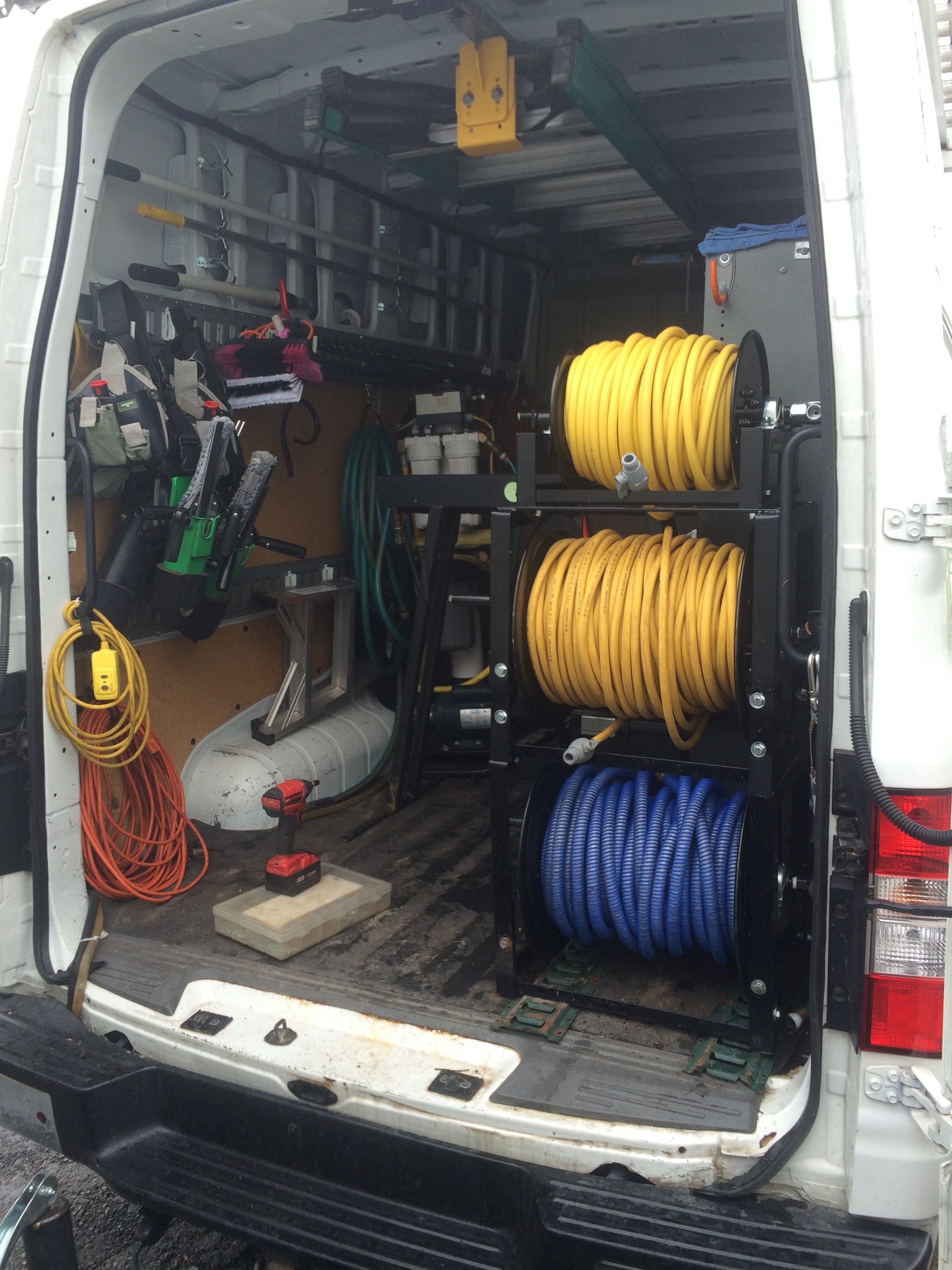 for Van set up Vehicle Setups Window Cleaning