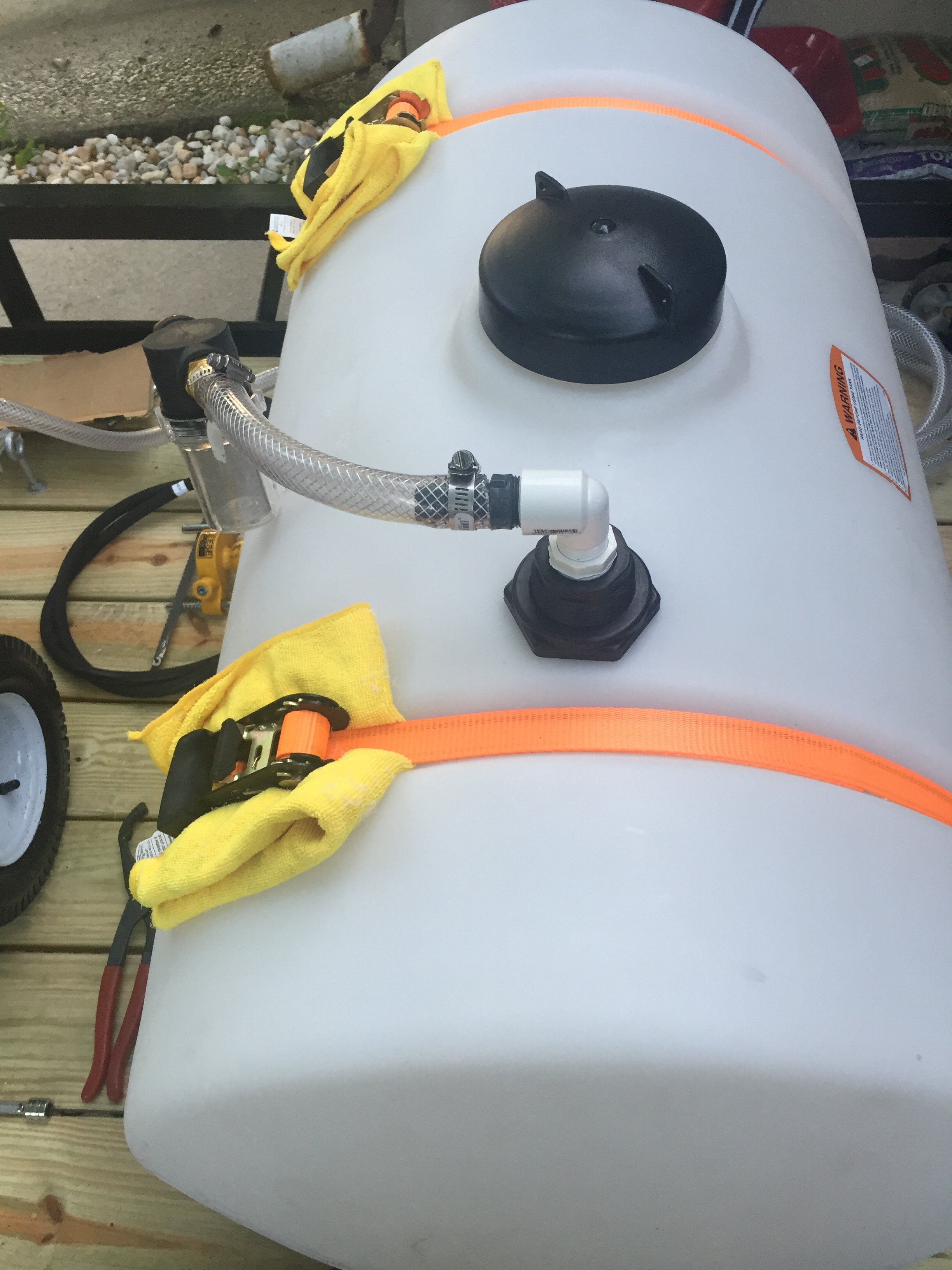 Plumbing my pressure washer buffer tank Newbie Corner Window