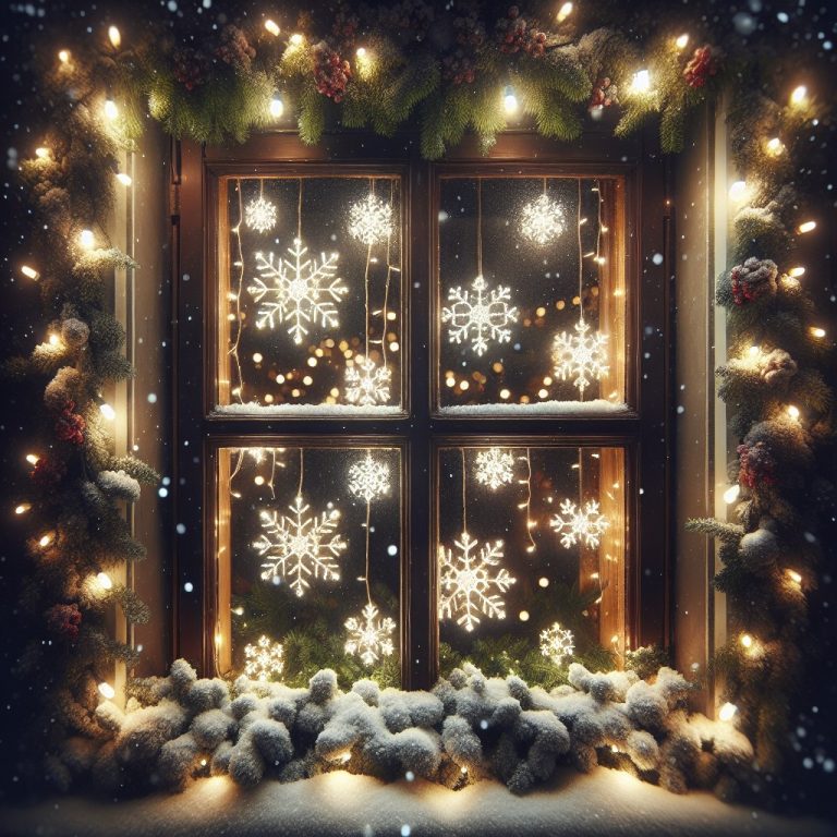 15 Christmas Window Light Ideas to Brighten Your Festive Decor