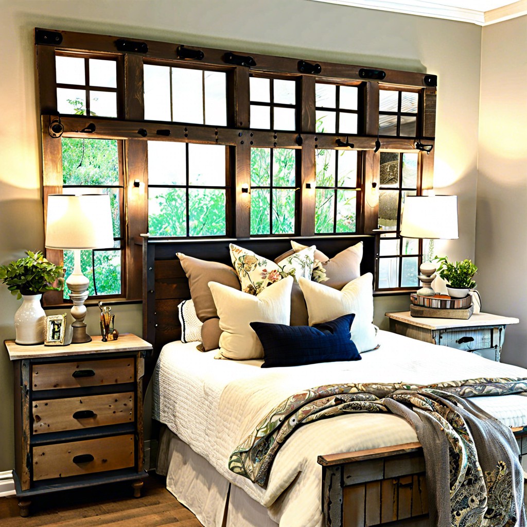 15 Old Window Opening Ideas Upcycling Window Frames for Home Decor