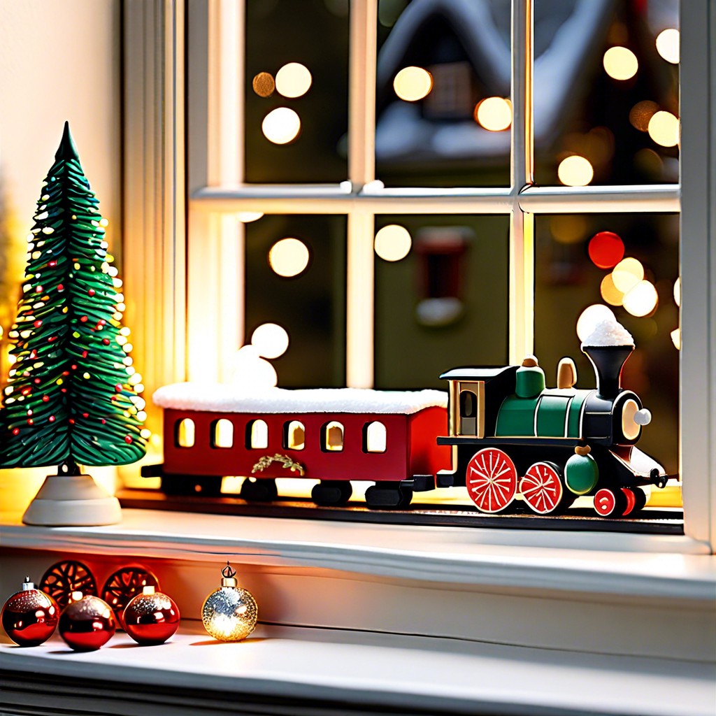 15 Window Sill Christmas Decoration Ideas for a Festive Home