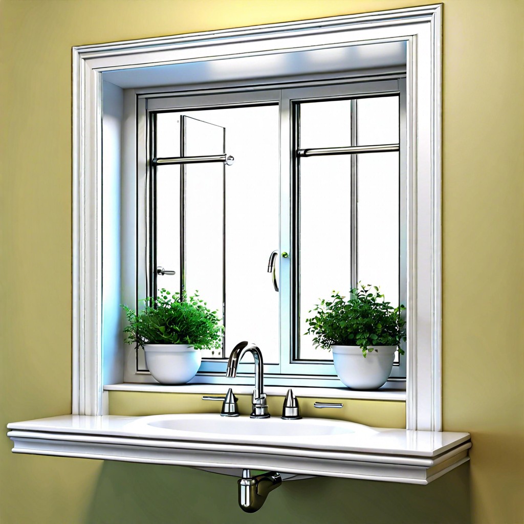 15 Bathroom Window Shelf Ideas to Elevate Your Space