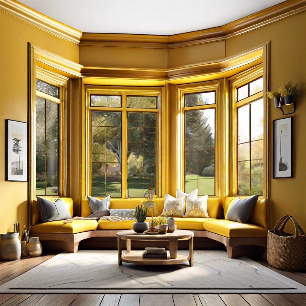 15 Bay Window Paint Ideas to Transform Your Space