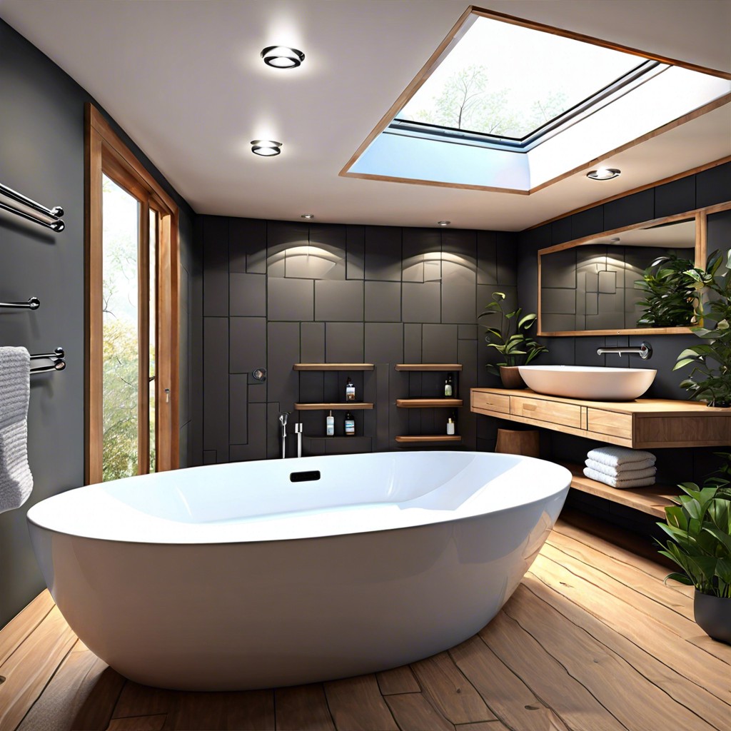 15 Small Bathroom No Window Ideas for Maximizing Light and Space