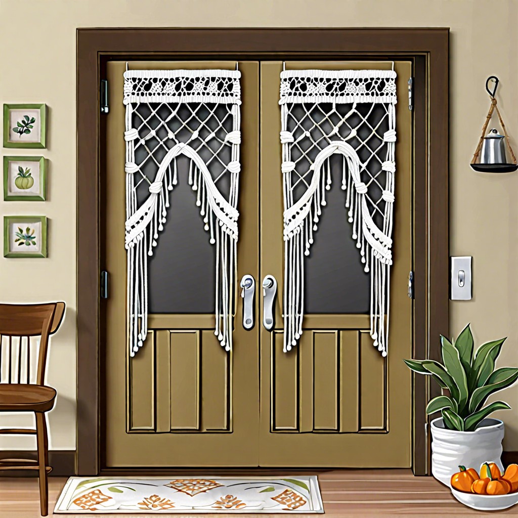 15 Kitchen Door Window Covering Ideas to Brighten Up Your Space