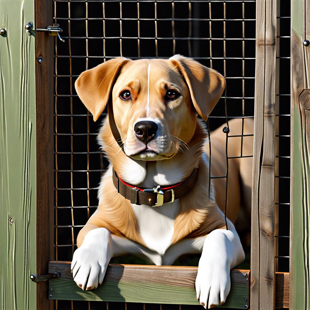 15 Creative Dog Fence Window Ideas