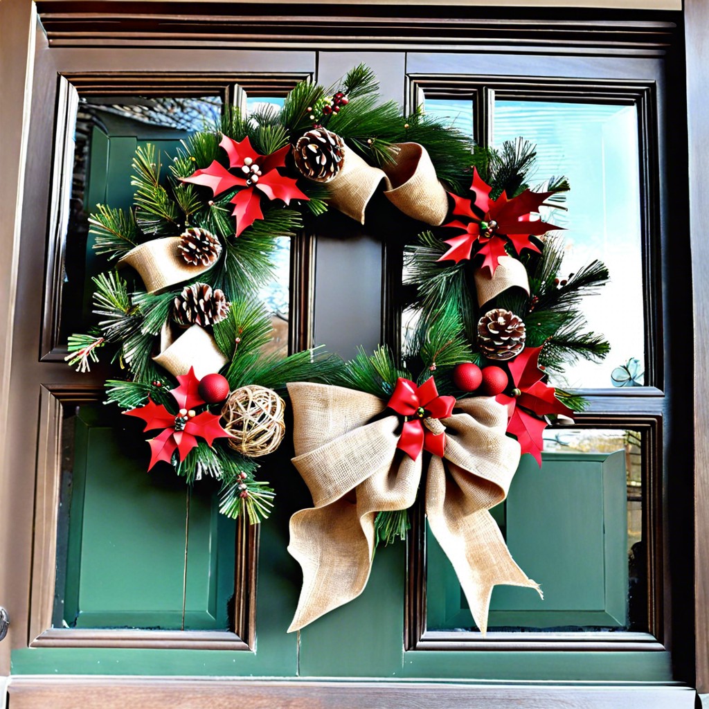 15 Christmas Window Wreath Ideas to Brighten Your Holidays