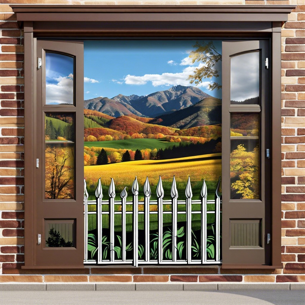 15 Creative Dog Fence Window Ideas